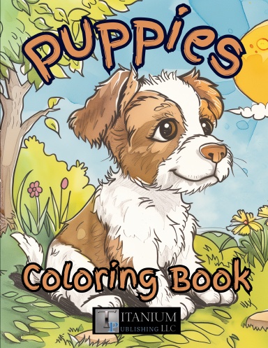 Puppies Coloring Book