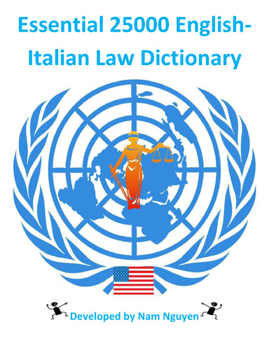 Essential 25000 English-Italian Law Dictionary