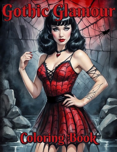 Gothic Glamour Color Book