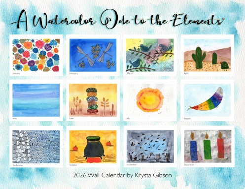 Watercolor Ode to the Four Elements