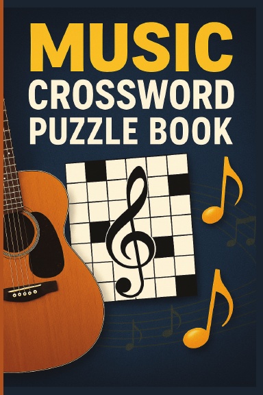 Music Crossword Puzzle Book