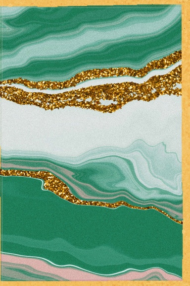 Emerald Green Marble Journal