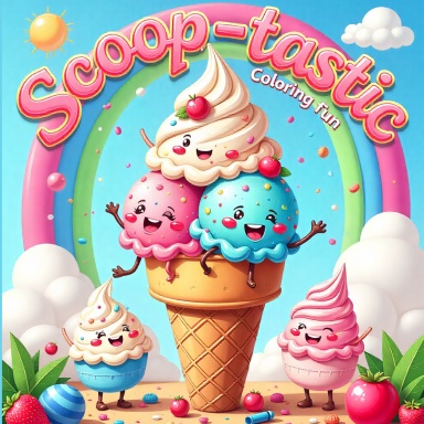 Scoop-tastic Coloring Fun