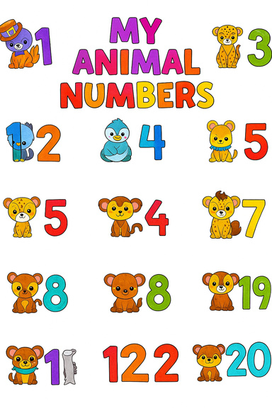 MY ANIMAL NUMBERS