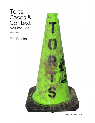 Torts: Cases and Context, Volume Two (Pylon Edition, Version 2.1)