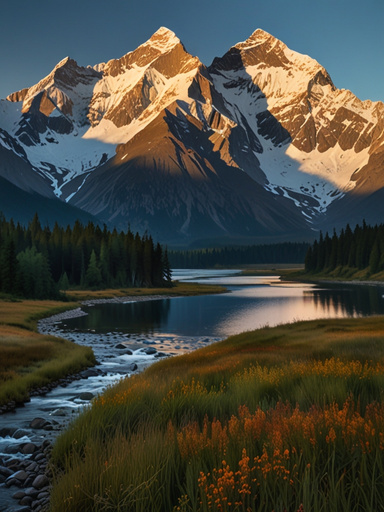 The charm of the mountains