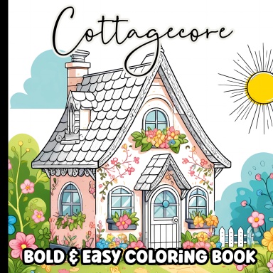 Cottagecore Coloring Books