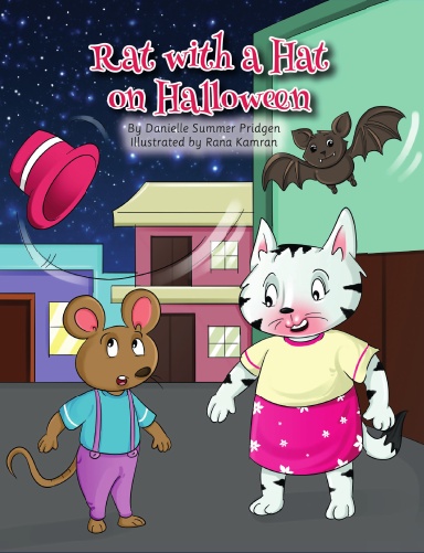 Rat with a Hat on Halloween