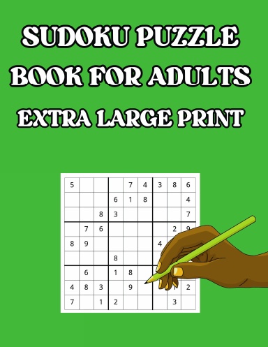 Sudoku Puzzle Book for Adults