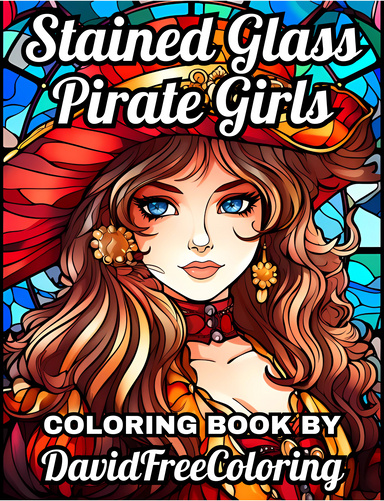 Stained Glass Pirate Girls