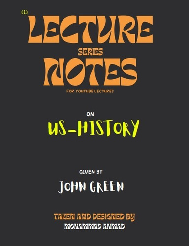 Lectures notes on US-history.