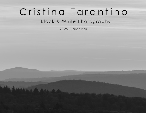 2025 Black & White Calendar