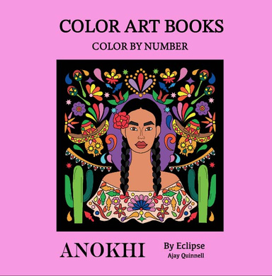 Anokhi - Color By Number Book