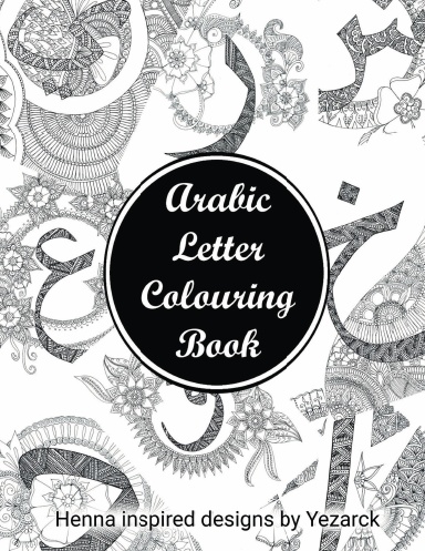 Arabic Letter Colouring Book