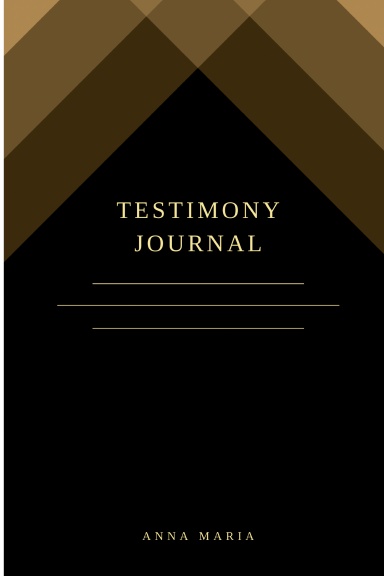 Testimony Journal