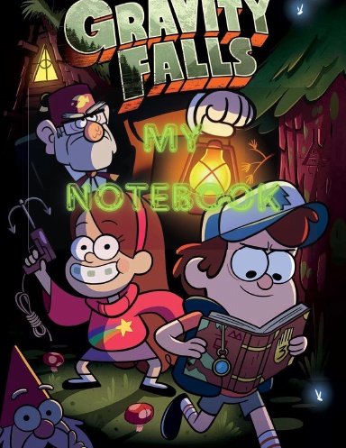 Notebook:"Mystery Pages: Where Gravity Falls into Imagination - Unleash Your Creative Gravity!"