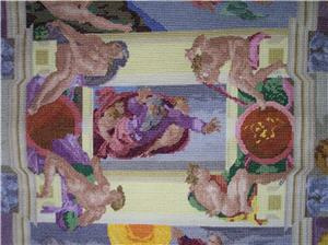 Scene 3 - Separation of Earth and Water, Sistine Chapel