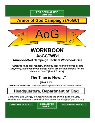 Armor-of-God Campaign Tactical Workbook One - (AoGCWB1)