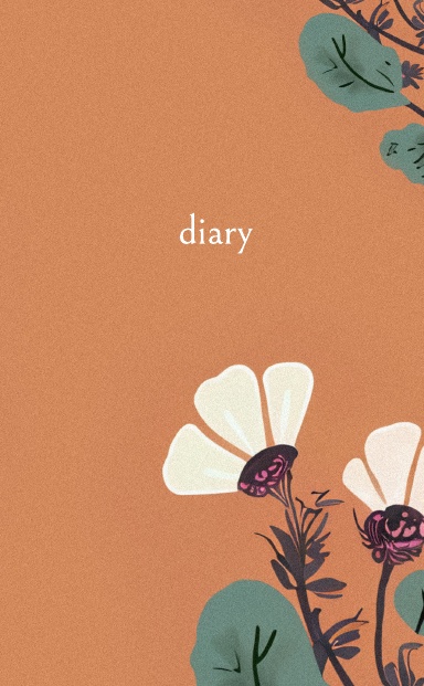Floreal Diary pocket size