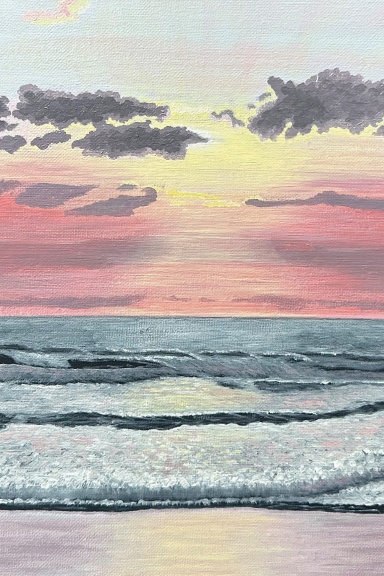 Journal - Pink Ocean Sunset