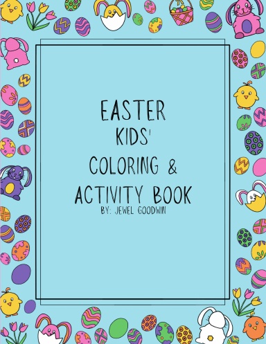Easter Kids' Coloring And Activity Book