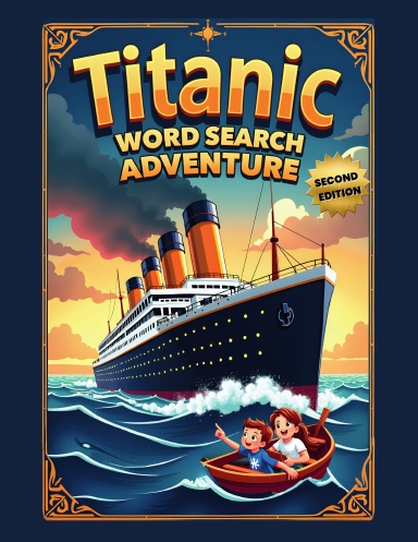 Titanic Word Search Adventure (Second Edition, Coil Bound)
