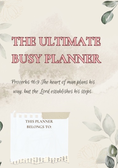 Ultimate Busy Planner