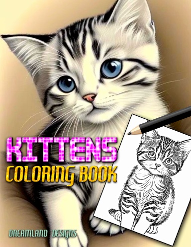 KITTENS COLORING BOOK