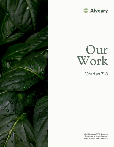 Our Work 24/25: Grades 7-8 (Coil Bound)