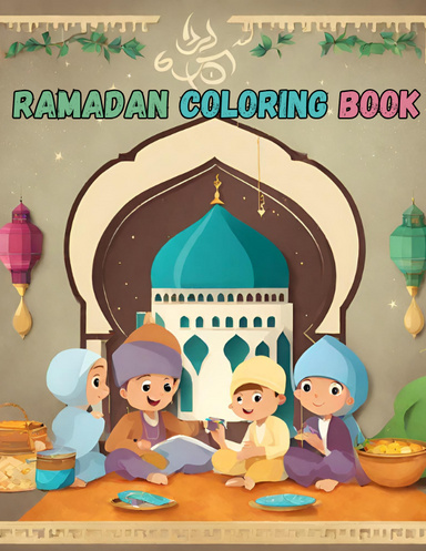 Ramadan Coloring book for Boys & Girls