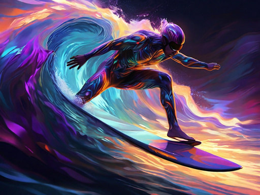 Surfing Beyond the Stars