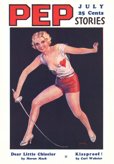 Pep Stories, July 1933
