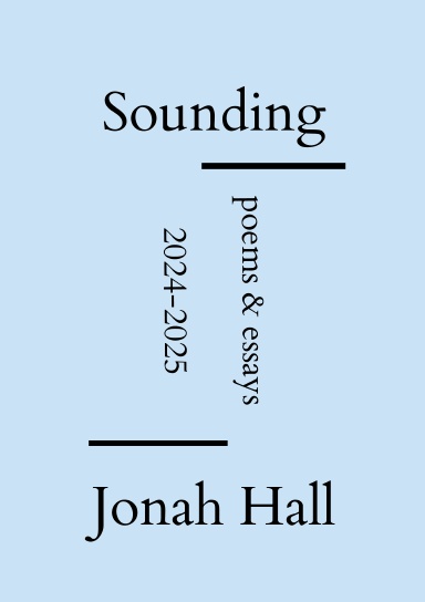 Sounding: Poems and Essays