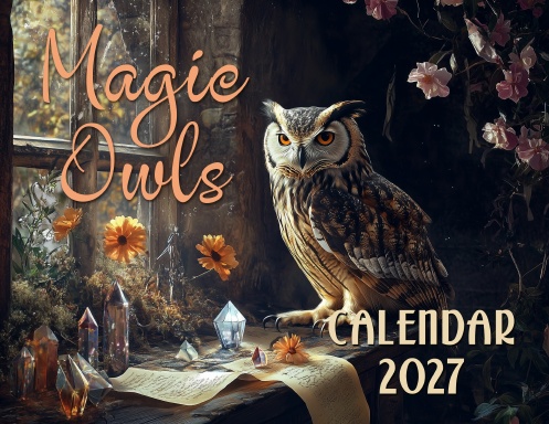 Magic Owls 2027 Calendar