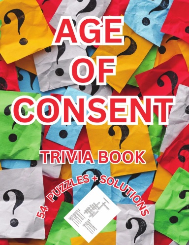 AGE OF CONSENT TRIVIA PUZZLE BOOK