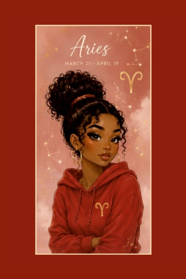 Aries Spiral Notebook