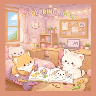Gradient Coloring Book 1