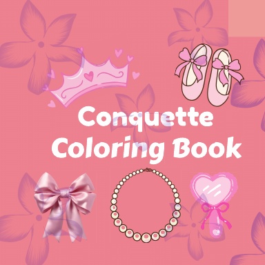 Coquette Coloring Book
