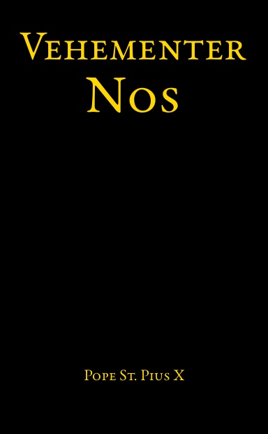 Vehementer Nos