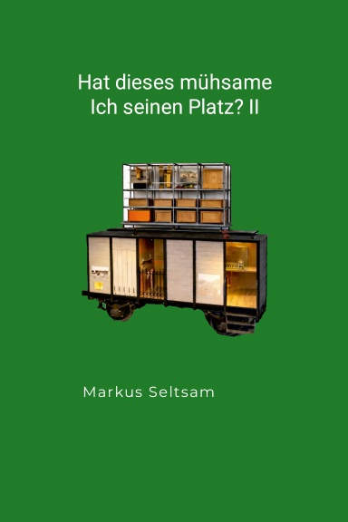 Hat dieses mühsame Ich seinen Platz? II