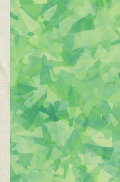 Green Abstract Journal | Lined Notebook