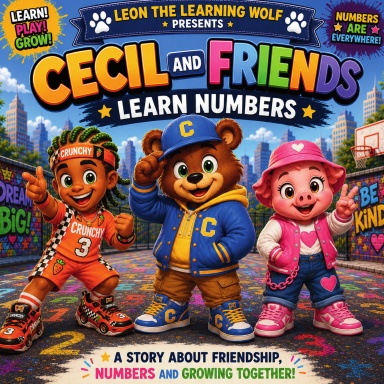 Cecil And Friends Learn Numbers Activity  Book