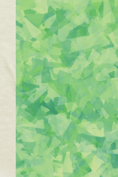 Green Abstract Spiral Journal | Modern Lined Notebook for Writing & Journaling