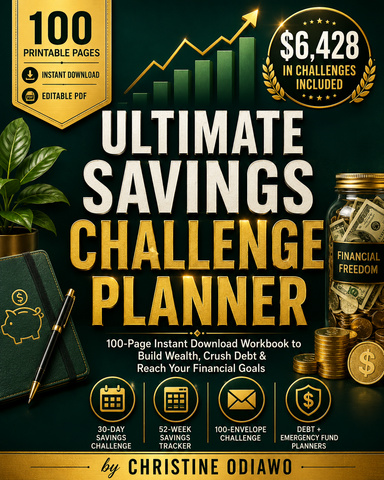 Ultimate Saving Challenge Planner