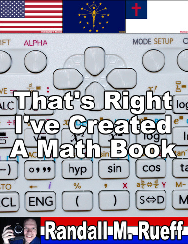 That's Right I've Created A Math Book