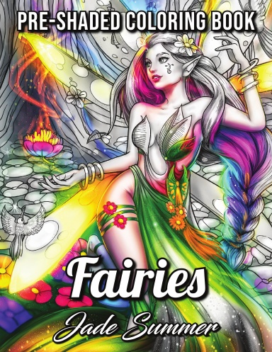 Fairies Grayscale