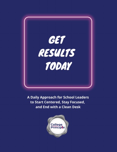 The School Leader Daily Planner (Spiral Letter Size)