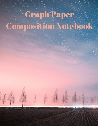 Graph Paper Composition Notebook