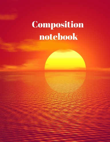 Composition notebook