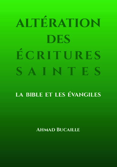 Altération des écritures saintes